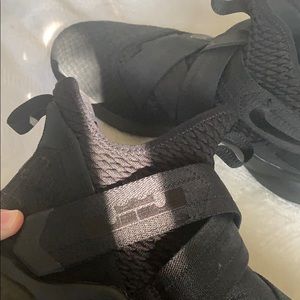 Black LeBron James Basketball Shoes